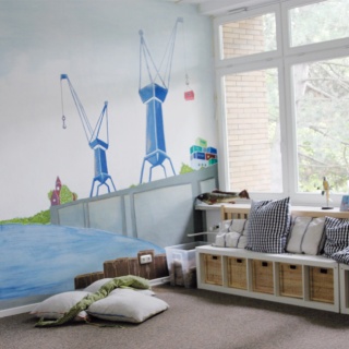 Kita Rellinger Straße, Ecke im Raum